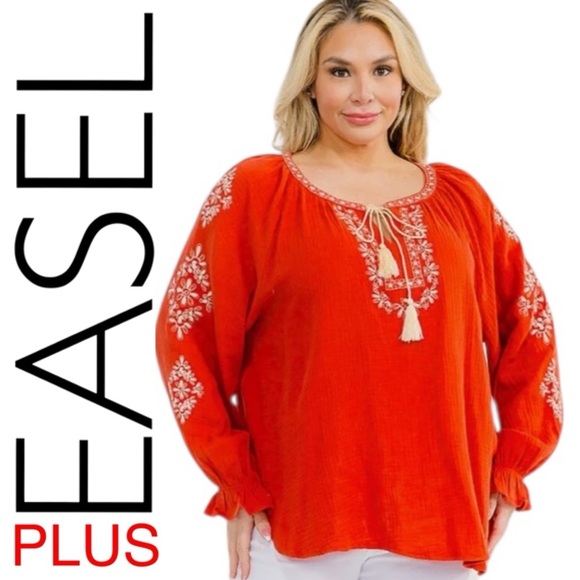 easel Tops - 051: EASEL PLUS NWT TOP BRICK (R2F)